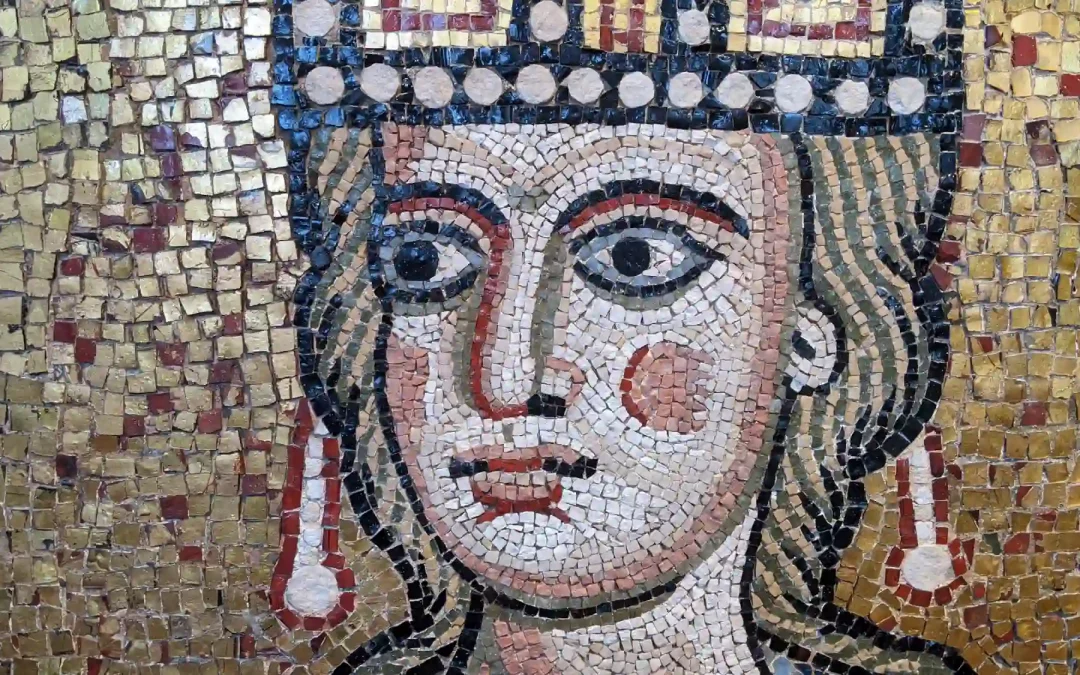 Mosaico con Ecclesia Romana e gli altri resti dell’antica basilica di San Pietro